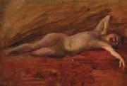William Woodward Reclining Nude oil painting on canvas